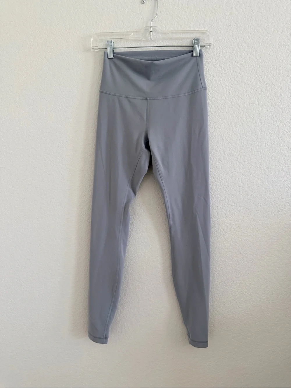 lululemon athletica Light Gray High-Rise Leggings
